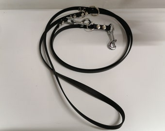 Biothane leash 3 times adjustable, length 2.2 m 12 mm wide