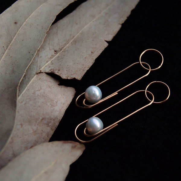 Safety Pin Earrings Etsy