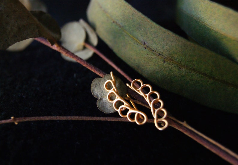 ear climber,beading blank,ear cuff,wire ear jacket,ear wrap,ear crawler,add a bead,round ear climber,ear sweep,ear pin,trendy earrings,blank