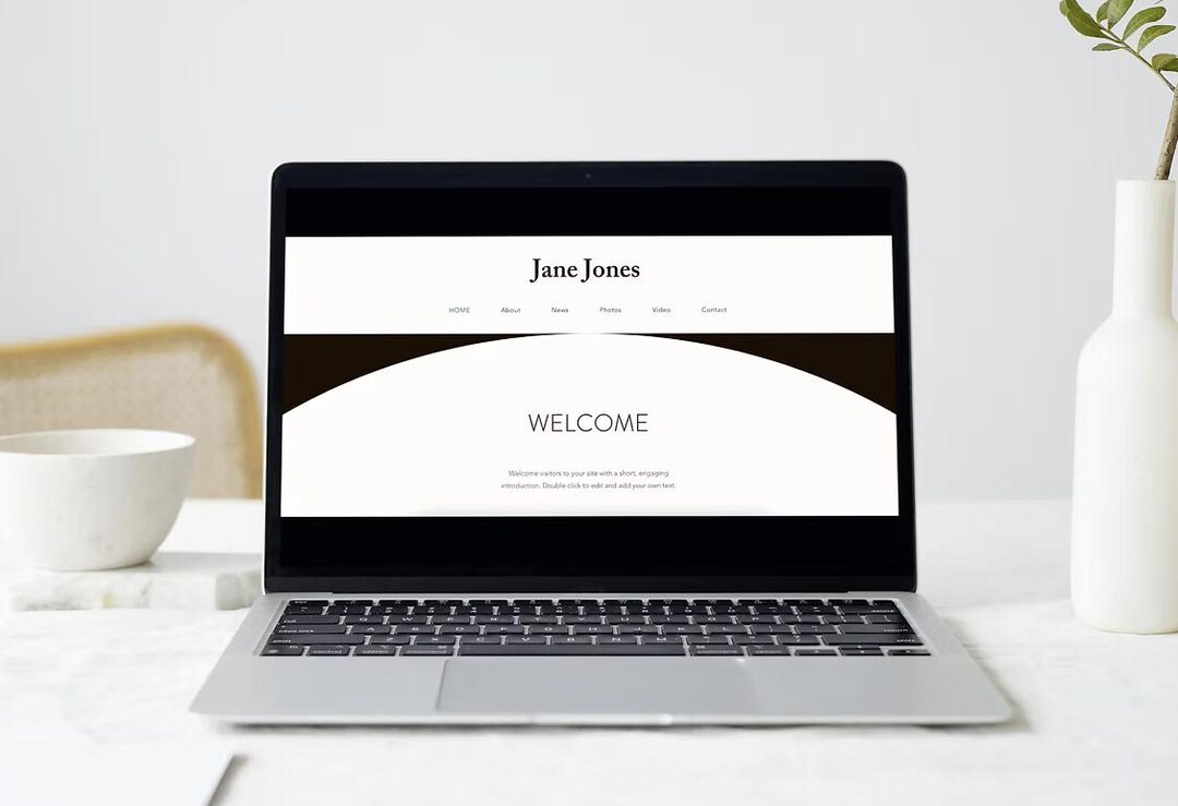 Classy, Simple Website Template (actors, Creatives) - WIX - Etsy