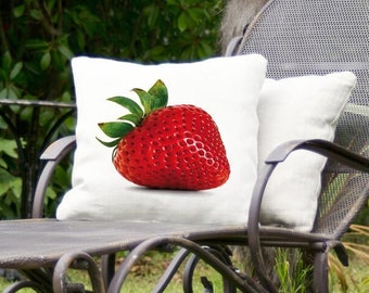 Kissen Erdbeere Sweet Fruit - 40x40 cm MF