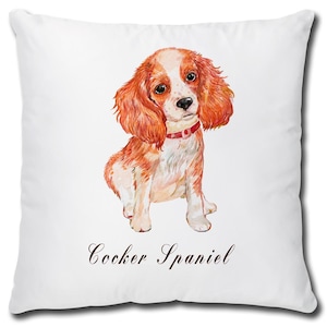 Cushion Dog &quot;Cocker Spaniel&quot; - 40 x 40 cm MF