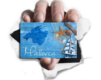Fridge magnet strong island Mallorca magnet Spain gift souvenir Mediterranean for refrigerator travel enthusiasts globetrotters