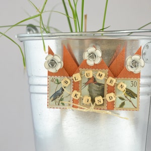 Cadeau de mariage, cadeau de demoiselle d'honneur, ange à saupoudrer, aimant FLOWER CHILD, décoration de mariage, cadeau pour les jeunes mariés, idée cadeau durable