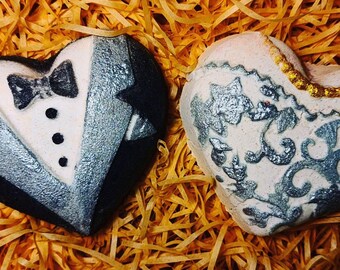 Beautiful Luxury Bride Groom Wedding Bath Bombs