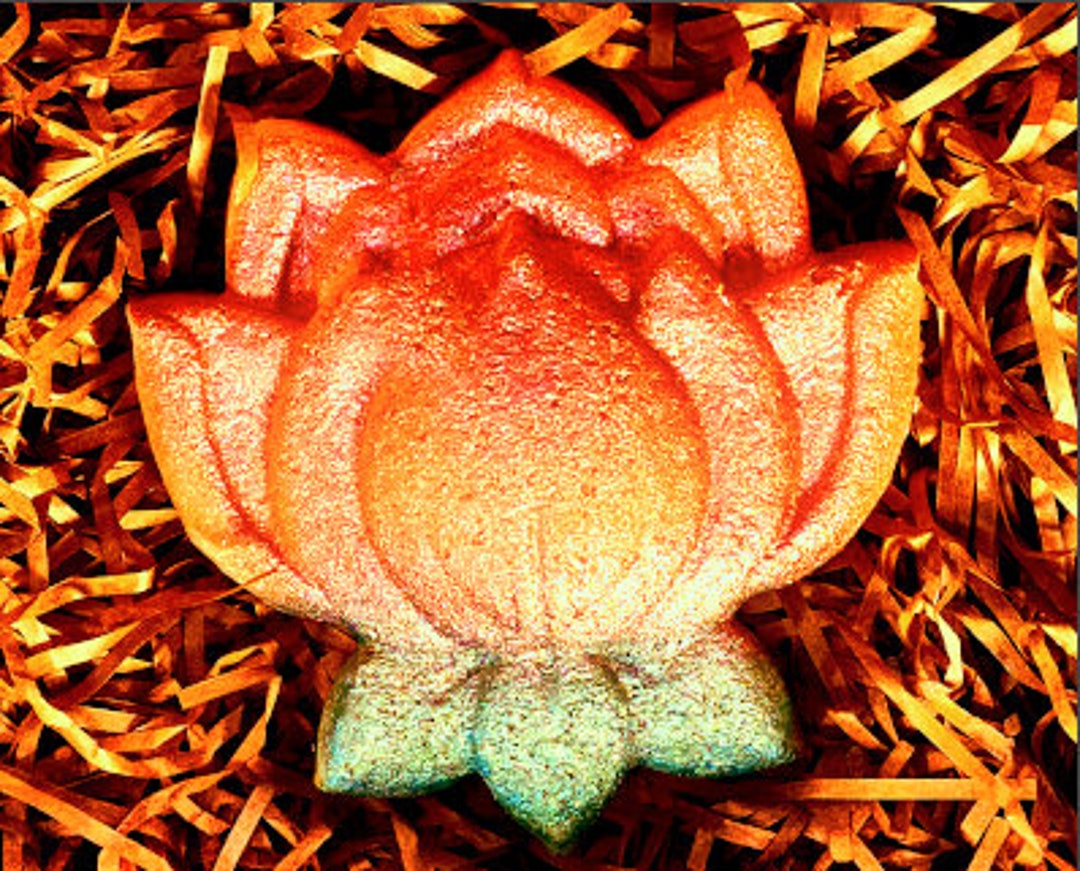 Luxury Lotus Flower Bath Bomb Etsy