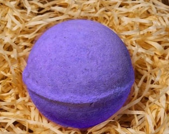 Luxurious Lavender Bath Bomb from Escape Away Baths (Approximately 6.8 OZ)