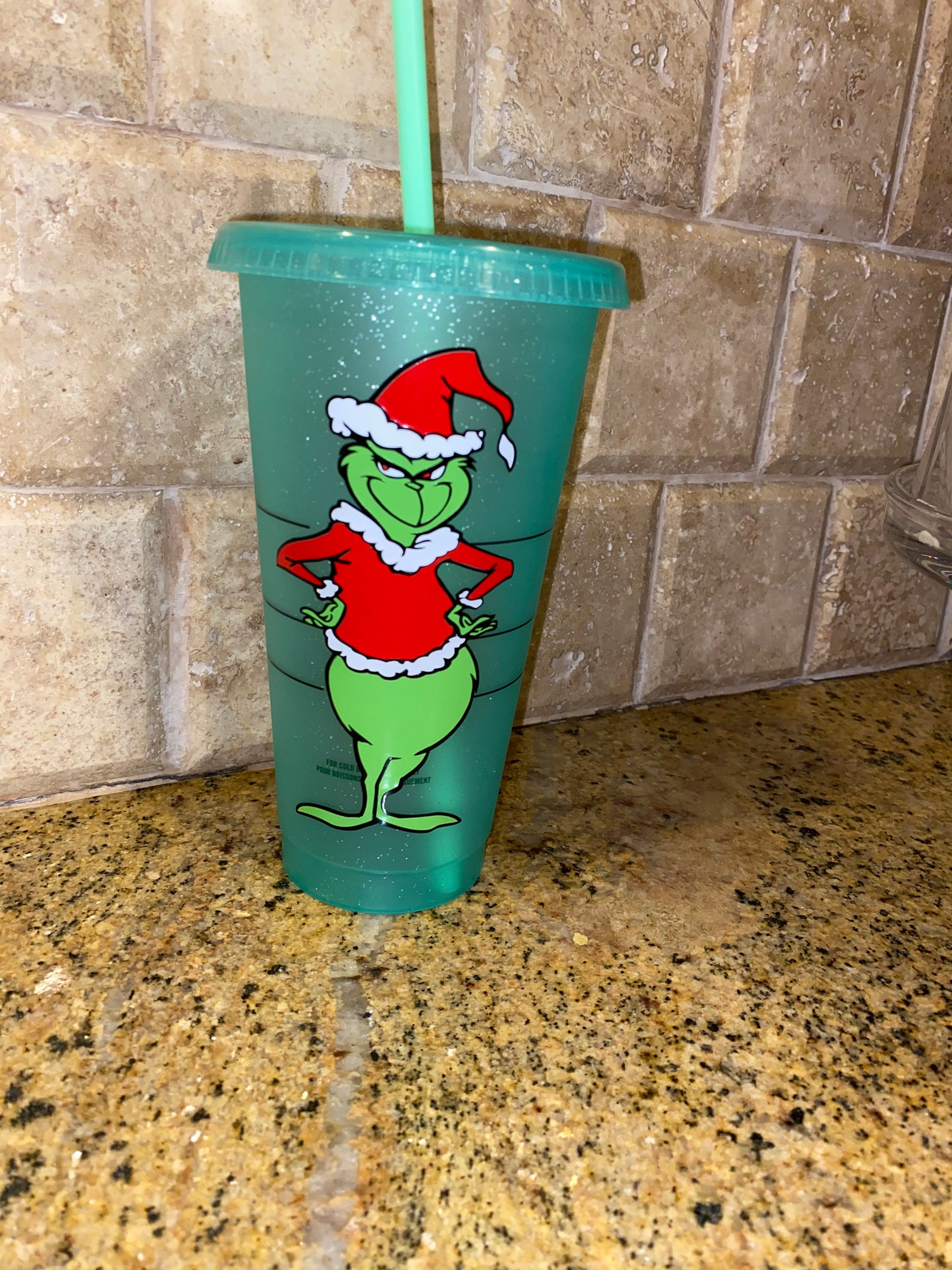 Starbucks Grinch Cold Cups Starbucks 2020 Christmas Etsy