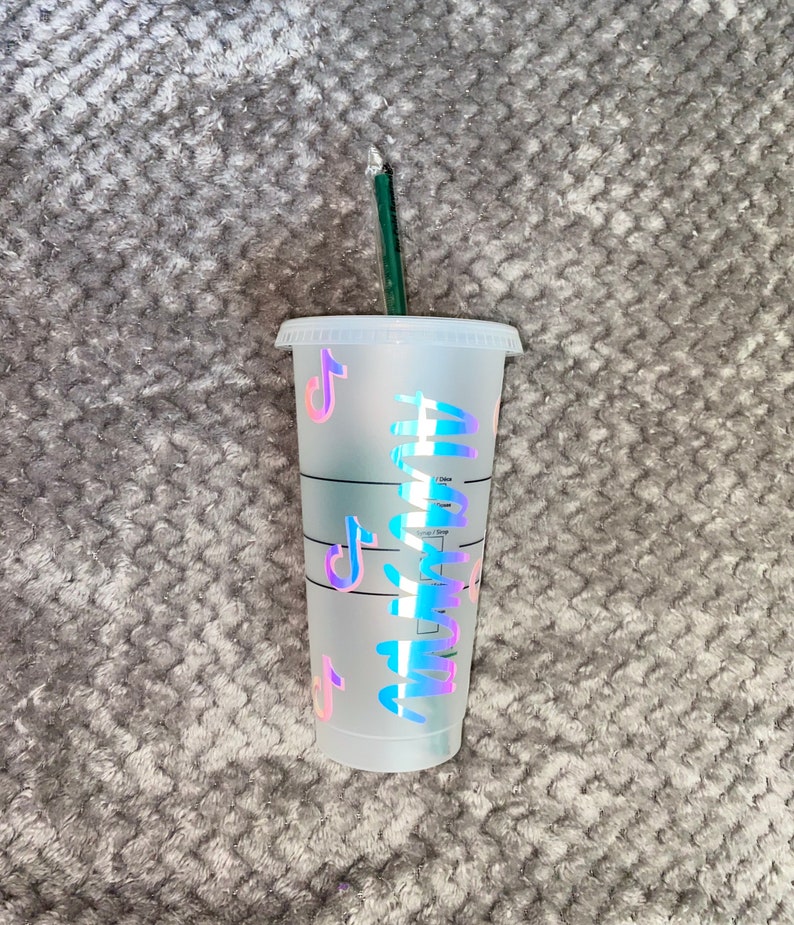 Tik Tok Starbucks personalize Cups Tik Tok Tumblers Tik Tok | Etsy