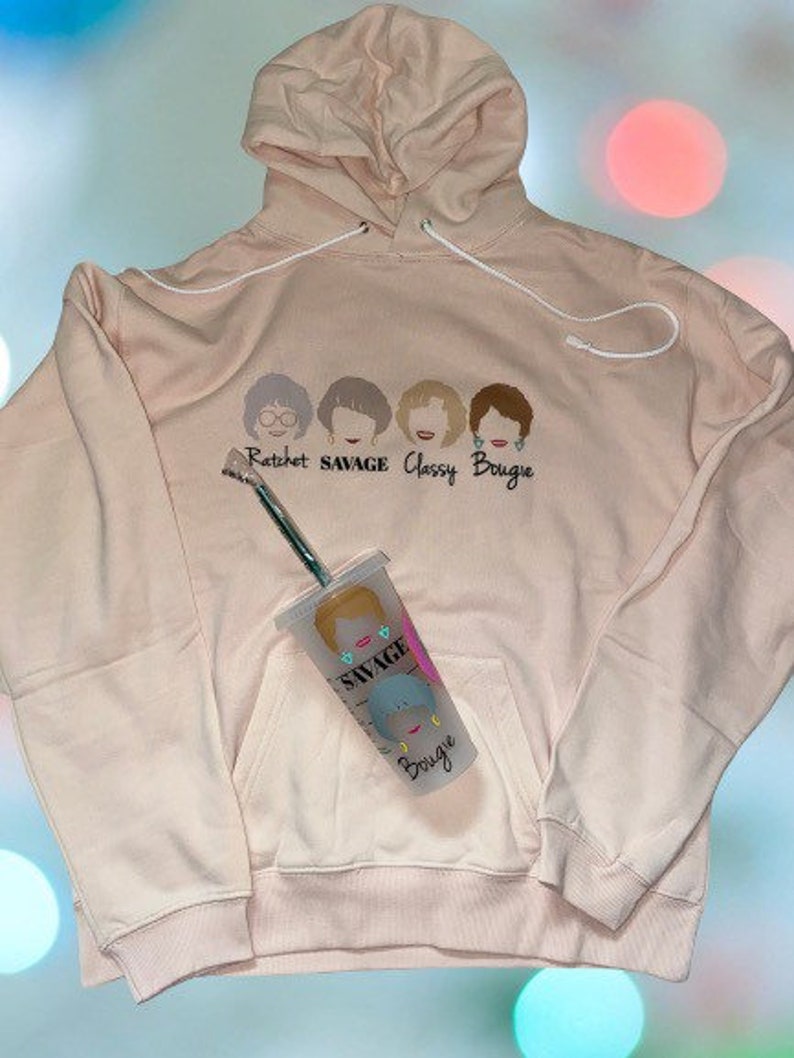 Starbucks Christmas glitter cups Golden Girls Inspired Starbucks Cup Classy Ratchet Golden Girls friend gifts. Savage Bougie