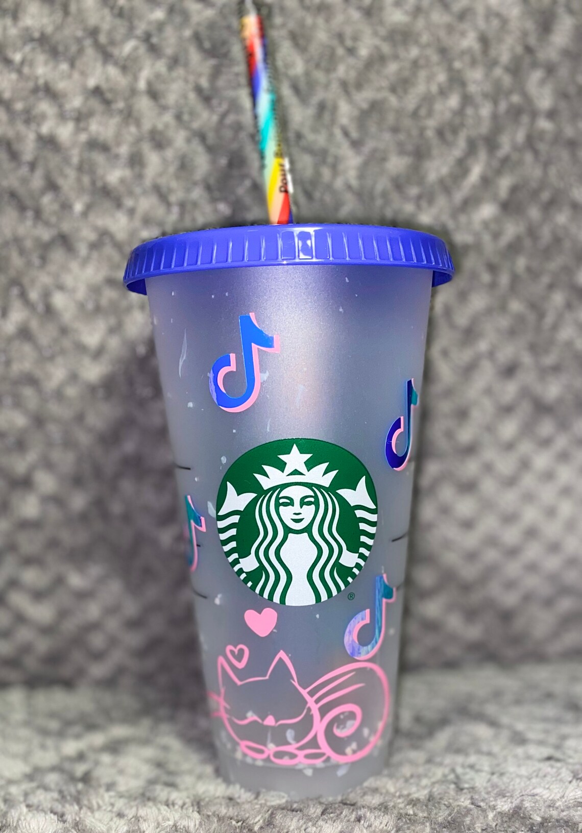 Tik Tok Starbucks personalize Cups Tik Tok Tumblers Tik Tok Etsy