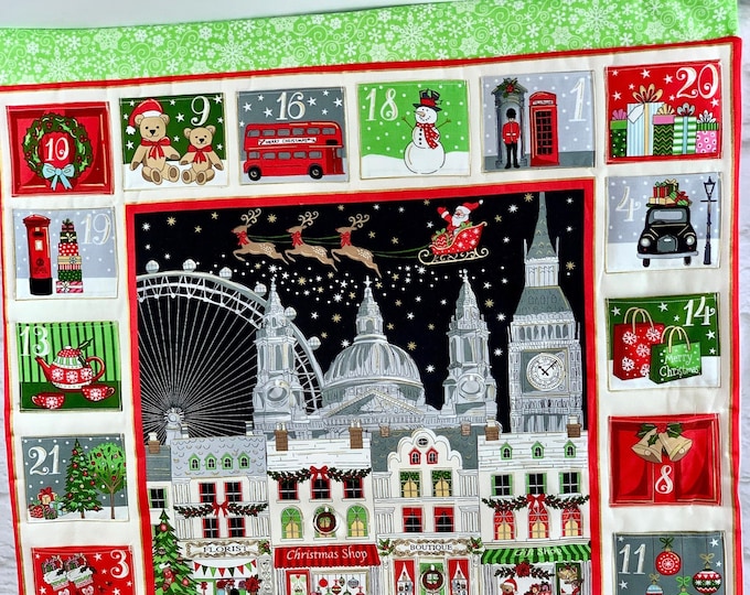 Advent calendar bags London, Advent calendar children. Advent calendar adults,, Advent calendar fabric, Advent calendar to fill,