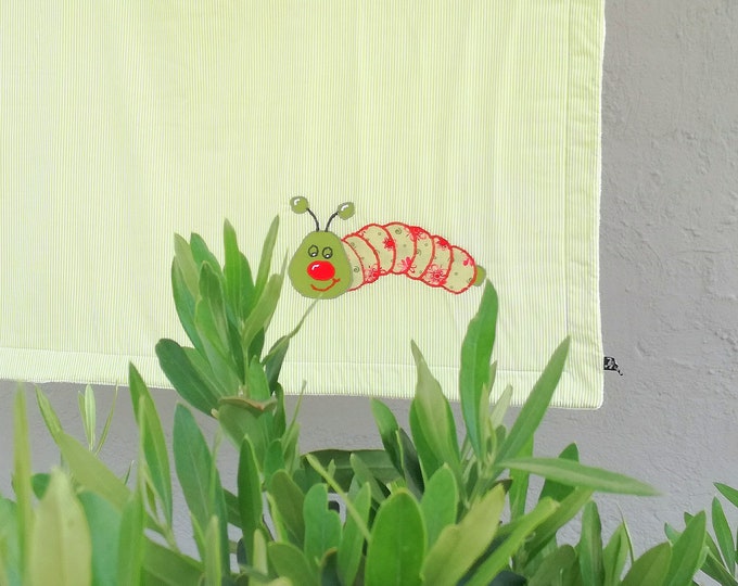 Baby blanket - cuddly blanket - crawling blanket caterpillar