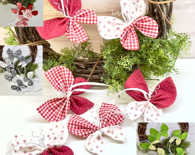 Butterflies - Set free choice of color, summer decoration, hearts, gift idea, Easter bunnies, Easter decoration, table decoration, spring, souvenir, birds