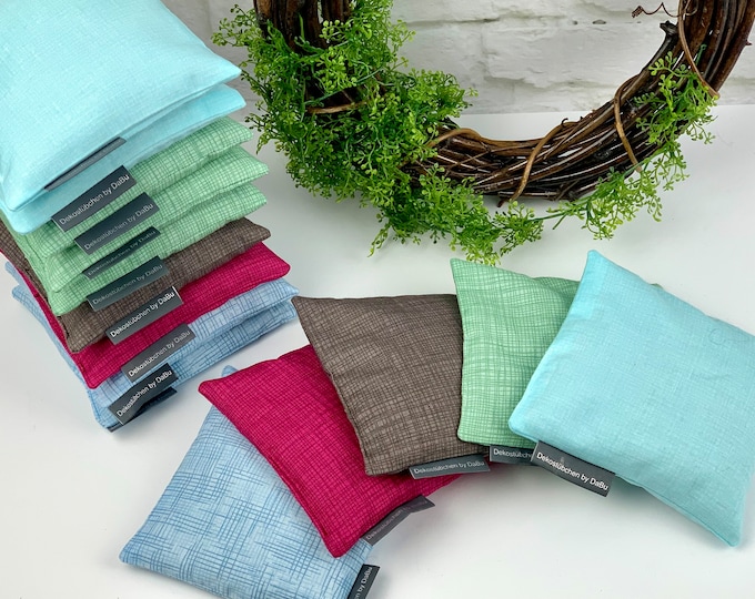 Massage pillow, hand warmer rapeseed, pocket warmer, baby pillow, heat pad, cold pad, cooling pad, small heat pad, children's heat pad