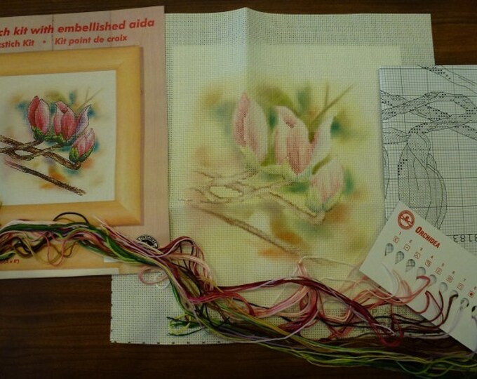 DIY embroidery picture *Magnolia*