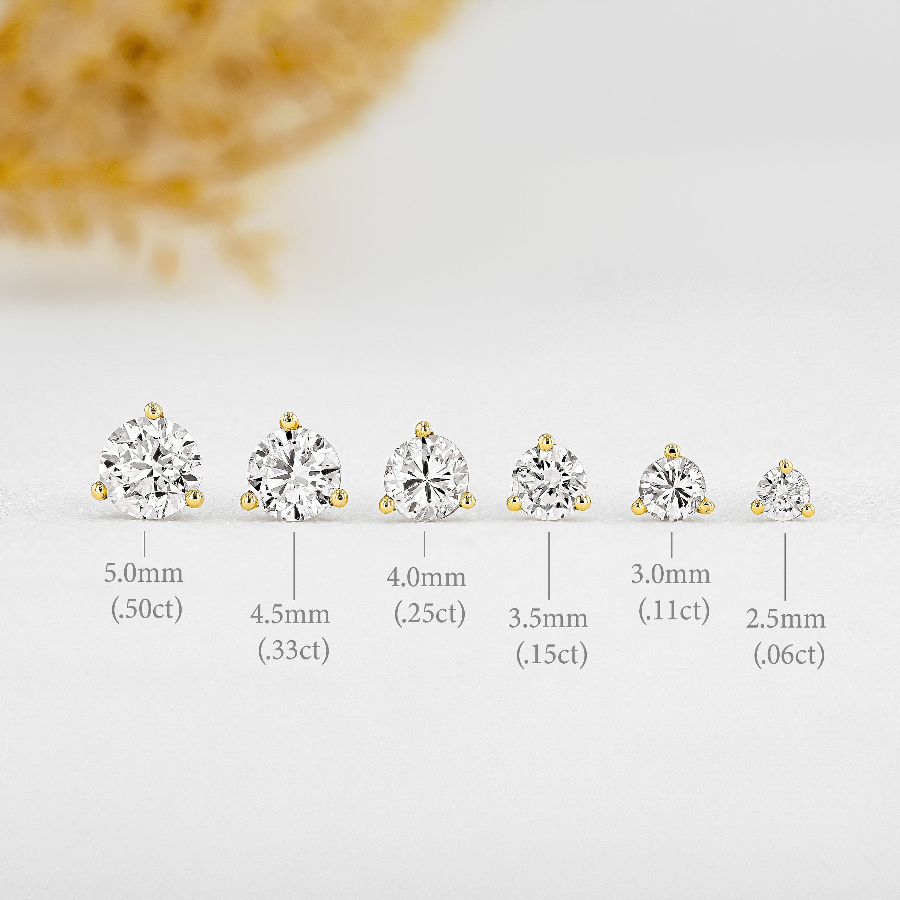 Used diamond shop earrings