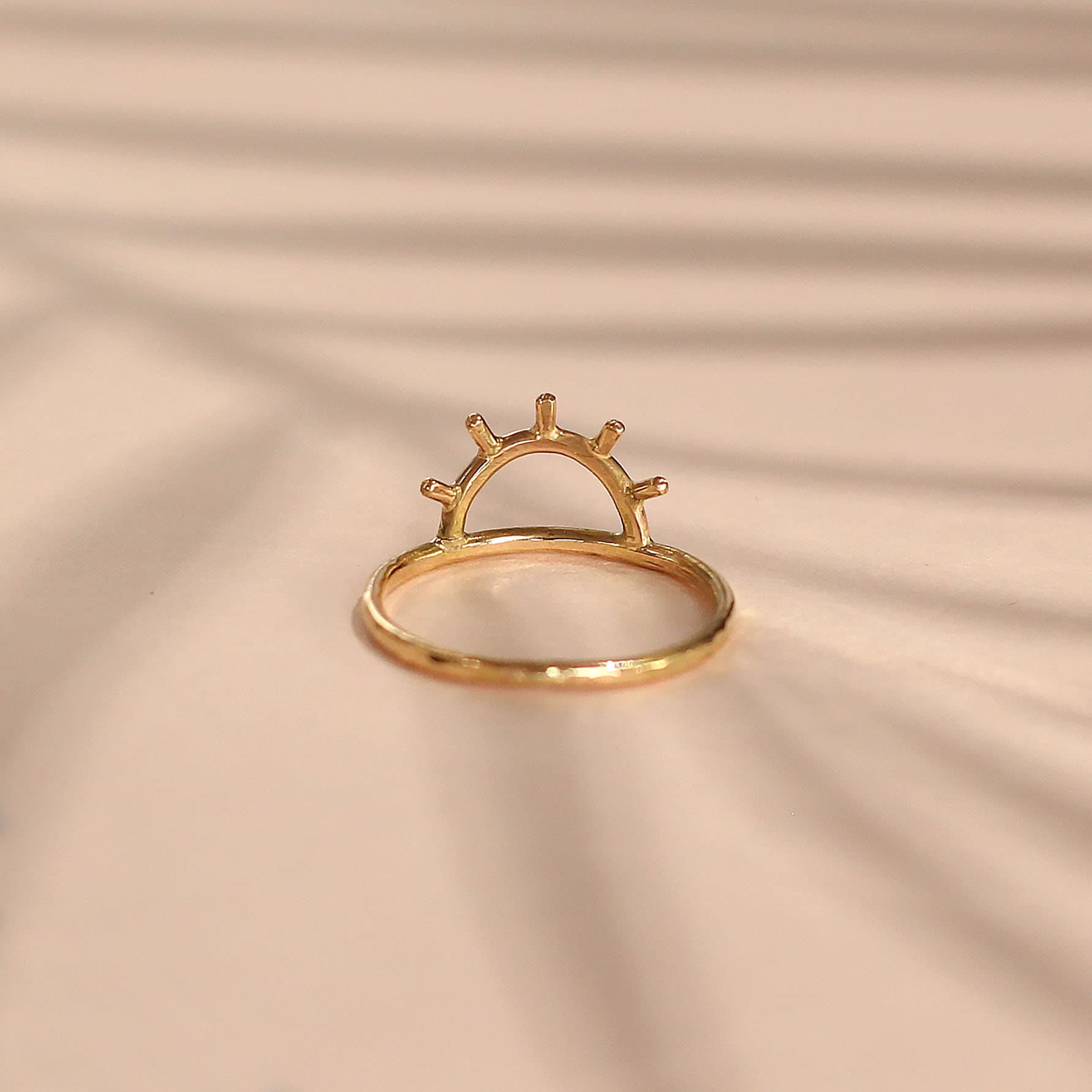 Sunset Ring Beach Ring Gold Ring Surf Ring Hawaii Ring Gold Etsy