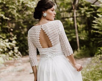 Robe de mariée courte "Nora"