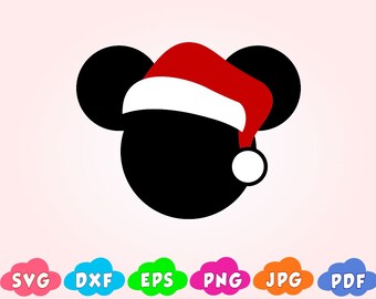 Download Mickey christmas svg | Etsy