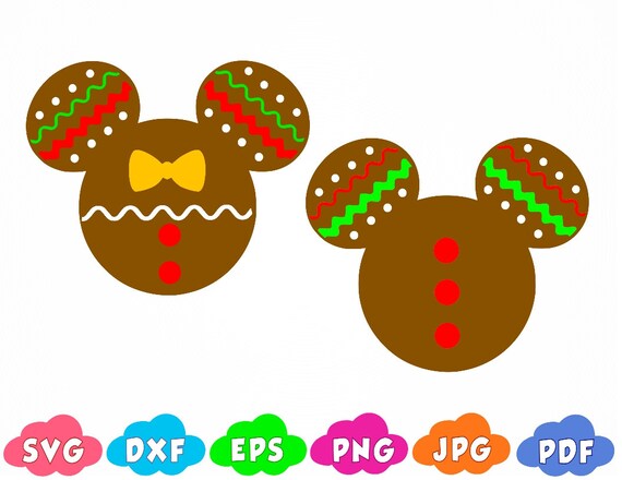 Download Christmas SVGGingerbread SVGMickey Gingerbread ...