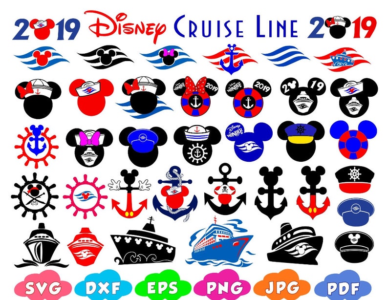 Disney Cruise SVG,Cruise svg,Mickey Mouse Cruist svg,Mickey anchor svg...