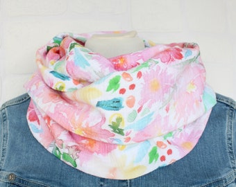 Muslin loop women, loop scarf