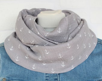 Muslin loop women, loop scarf