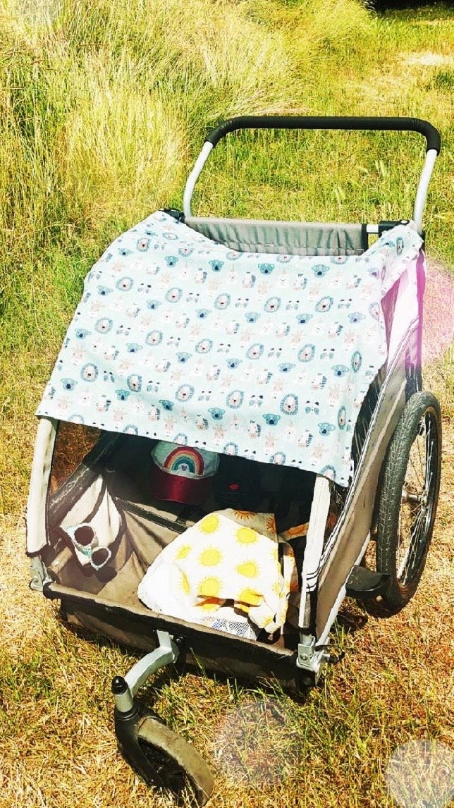 chuckle - 2 Auto Sonnenschutz mit Saugnäpfe für Babys & Kinder (44