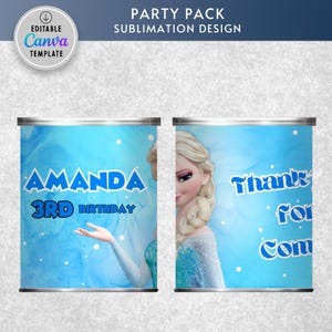 frozen bundle party, frozen bundle, frozen party, frozen birthday, frozen chip bag, frozen pringles, frozen water botle, frozen capri sun, frozen invitation, frozen template, frozen favor tag, frozen welcome, frozen food label
