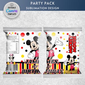Mickey Mouse, Mickey Mouse party, Mickey party pack, Mickey chip bag, Mickey favor bag, Mickey fruit snacks, Mickey Mouse juice, Mickey capri sun, Mickey water bottle, Mickey chocolate, Mickey printable, Mickey Mouse svg, Mickey birthday