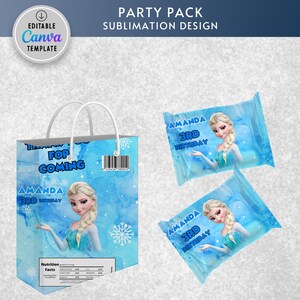 frozen bundle party, frozen bundle, frozen party, frozen birthday, frozen chip bag, frozen pringles, frozen water botle, frozen capri sun, frozen invitation, frozen template, frozen favor tag, frozen welcome, frozen food label