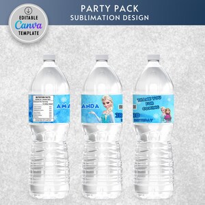 frozen bundle party, frozen bundle, frozen party, frozen birthday, frozen chip bag, frozen pringles, frozen water botle, frozen capri sun, frozen invitation, frozen template, frozen favor tag, frozen welcome, frozen food label