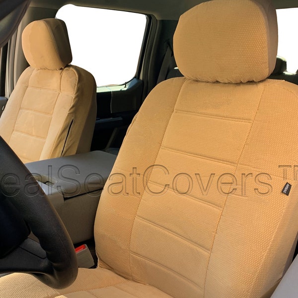 4pc Front 2 Low Back Bucket Seat Cover Set A35 for 2000 - 2020 Toyota Tacoma SR SR5 Regular / Double Cab