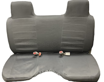 Front Bench Seat Cover for 1985 - 1995 Toyota Pickup Molded Headrest Notched Cushion