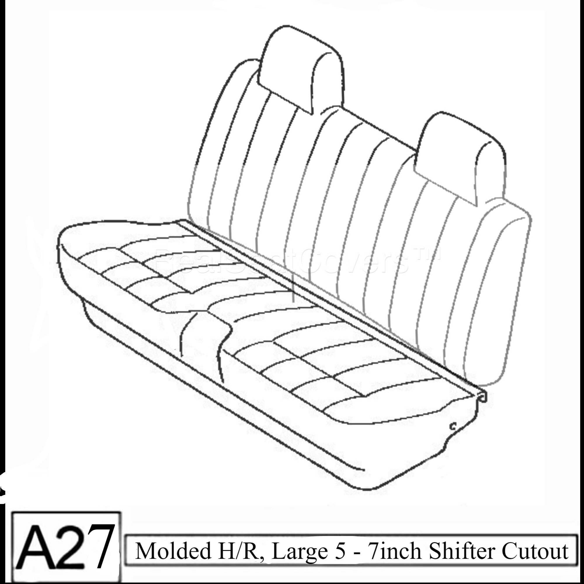 Custom Made Exact Fit Seat Cover for Toyota Tacoma 1995 - 2004