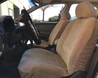 Premium Semi Custom 5mm Full Front 2 Bucket 4pc Deluxe Encore Seat Cover Set