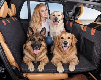 RealSeatCovers HeavyDuty Back Seat Extender, Pet Car Seat Cover, Made for Most Car SUV Truck VO