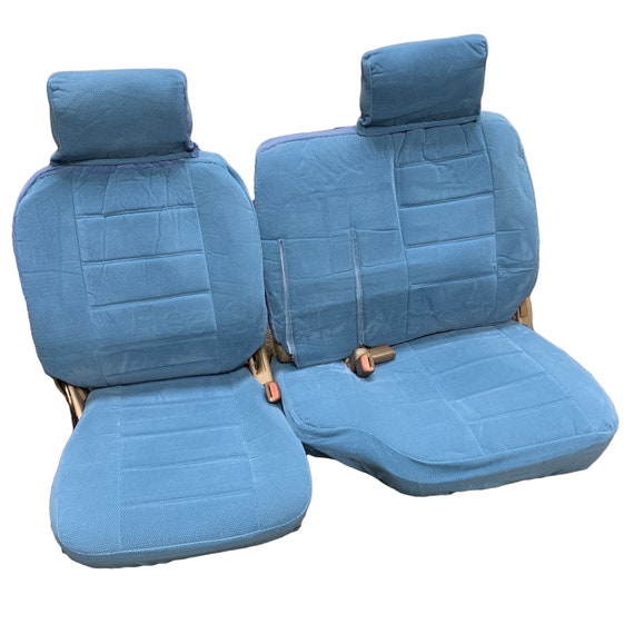 Front 60 40 Split Bench Thick Seat Covers Adjustable Headrest - 1989 Ford Ranger 60 40 Seat Covers Front 60 40 Split Bench Thick Seat Covers Adjustable Headrest - 1989 Ford Ranger 60 40 Seat Covers