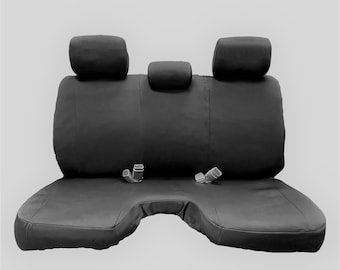 Seat Covers for Toyota Tacoma 100% Waterproof Neoprene 3 Adj. Headrest Large Bench Cutout A30 Front Solid Bench