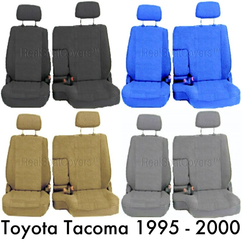 Seat Cover For Toyota Tacoma 1995 2000 Front 60 40 Split Bench A67 Adjule Headrest Armrest Access