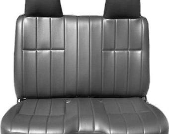 PU Leather Seat Cover for Toyota Pickup Molded Headrest Notched Cushion