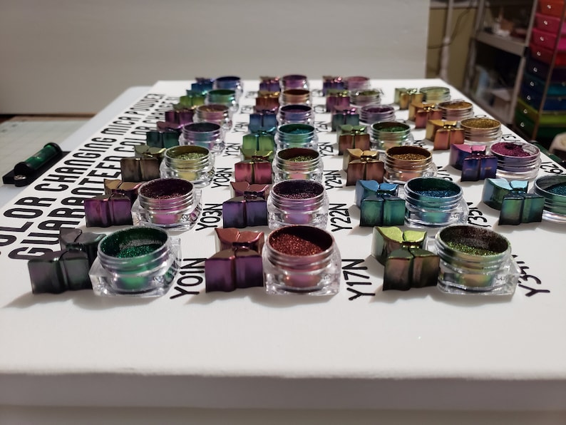 Color Changing Mica Powder / Chameleon Pigments / Color Shift Etsy