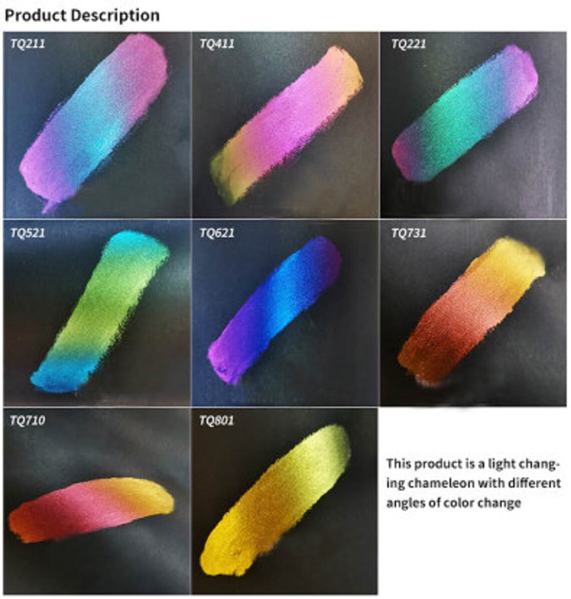 Color changing mica powder for resin Guaranteed color changes Etsy