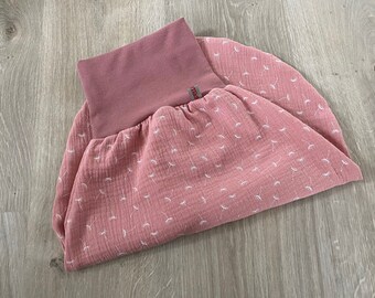 Pucksack *Pusteblumen Altrosa* Babykleidung Strampelsack Mädchen rosa