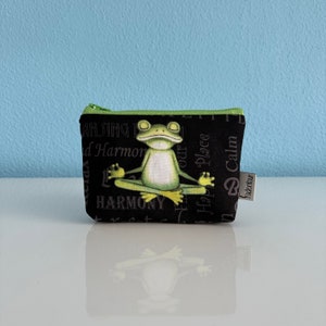 Harmony bag with yoga frog image 1