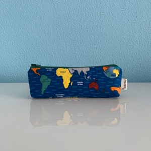 Astuccio "Mappa del mondo"