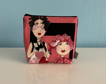 Schminktasche „Lina und Sara“