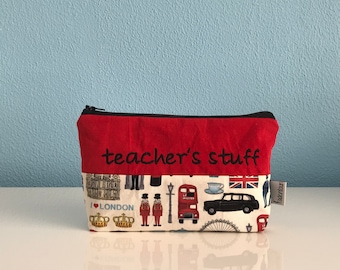 pencil case "very british"