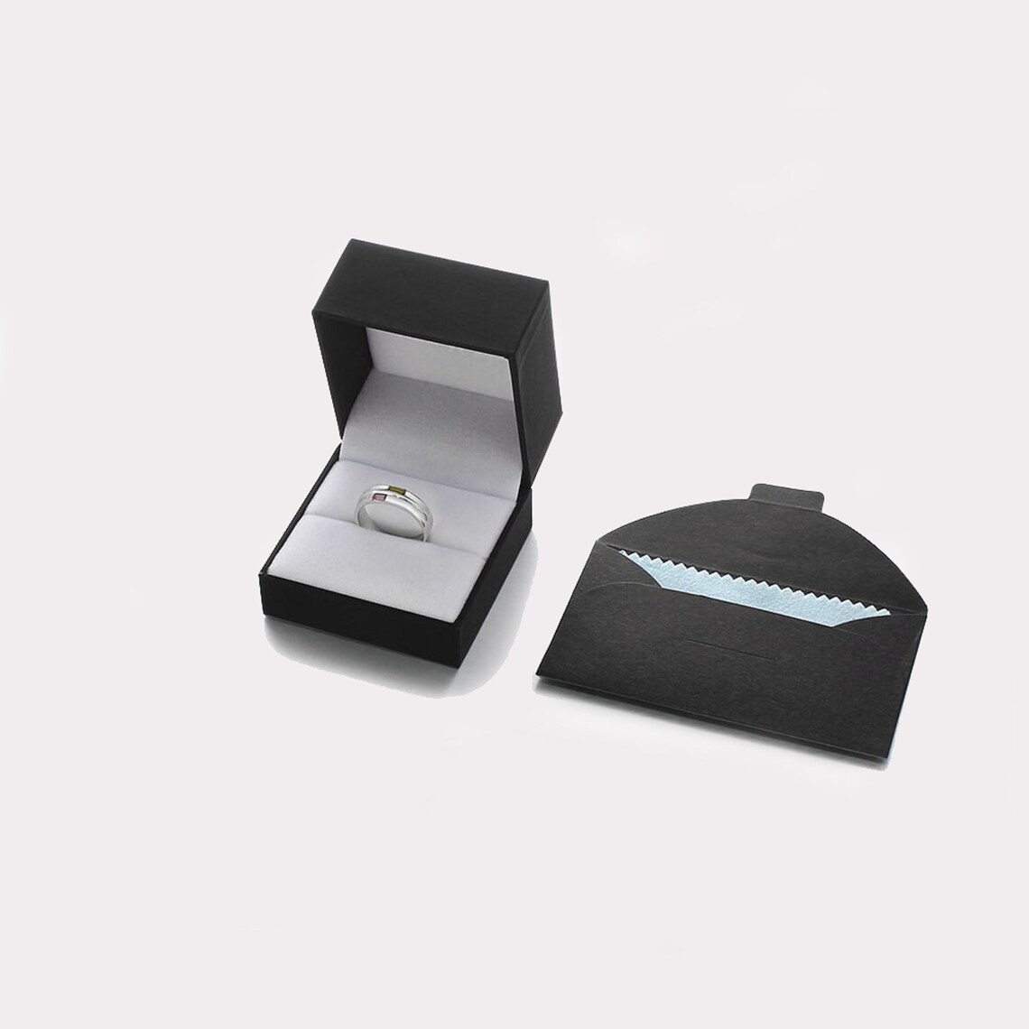 Promise Ring for Her Personalized With 2 Names 2 Birthstones Etsy